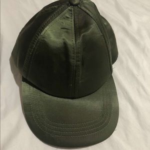 Green and orange dad hat